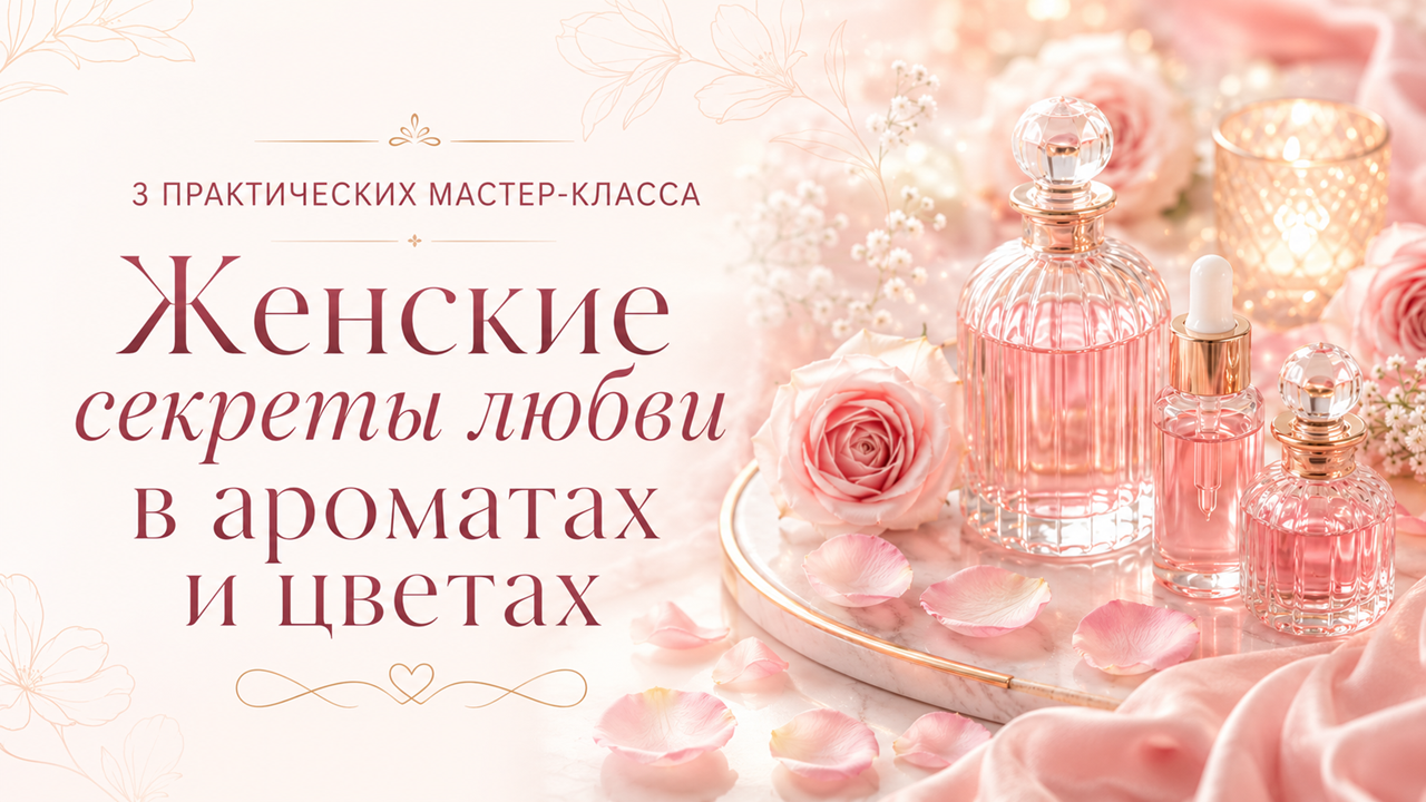 Женские секреты любви в ароматах и цветах